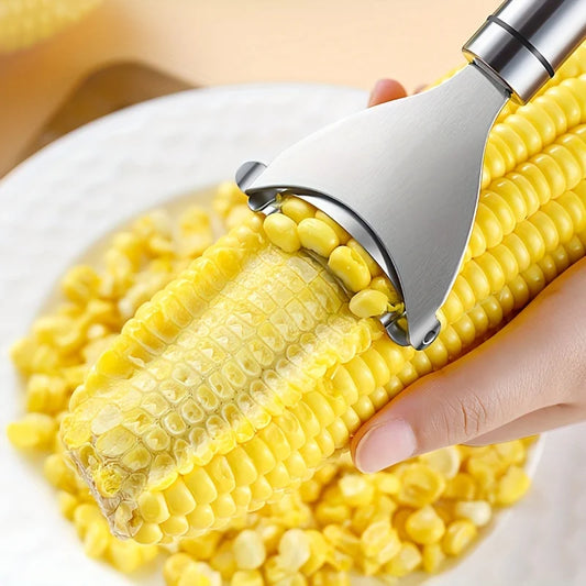 Kitchen Corn Peeling Stainless Steel Corn Peeler Household Manual