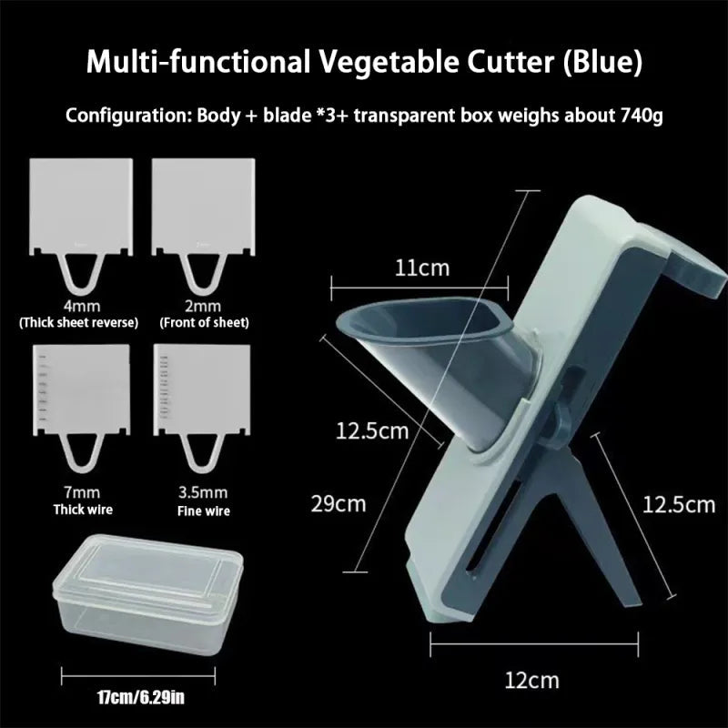 Adjustable 3-In-1 Slicer for Kitchen